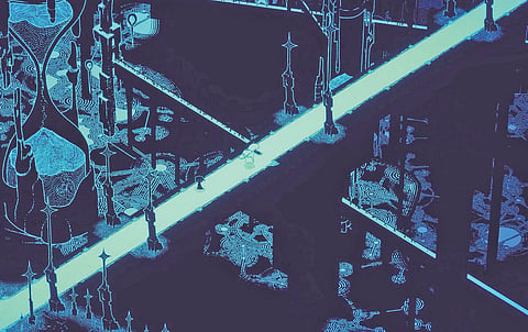 Hauntii is no different. But its atmosphere does represent a different type of weird, even for the afterlife.