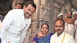 Former TTD EO Dharma Reddy had handed over the charge to JEO Veerabrahmam, who handed it over to Rao at the Ranaganayakula Mandapam.