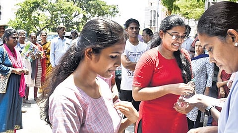 TN students appearing for NEET