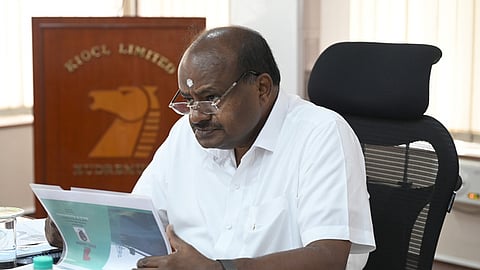 Union Minister for Steel and Heavy Industries HD Kumaraswamy