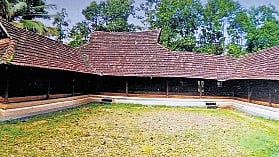 C J Kurian’s home from the book ‘Annyamee Porattajeevitham’