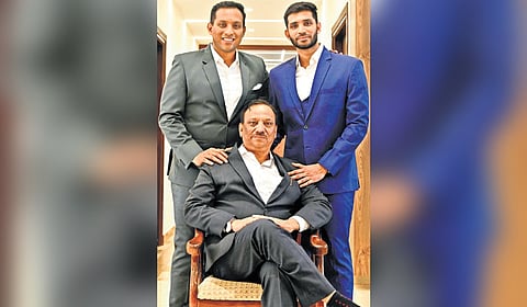 Mohammed Abdul Mohsi and Mohammed Mohddis Ali (Sons of Mohammed Abdul Majeed, Pista House, Founder)