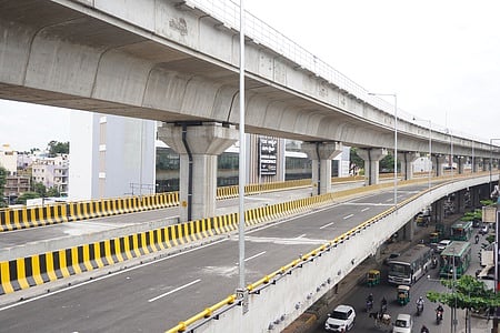 Double Decker flyover to be opened at the Silk Board junction to Jayadeva Hospital to regulate the traffic congestion on.