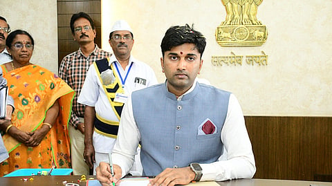 Vijayawada Municipal Corporation Commissioner HM Dhyanchandra