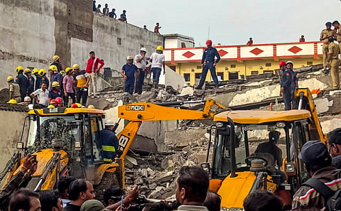 Building collapse in Surat