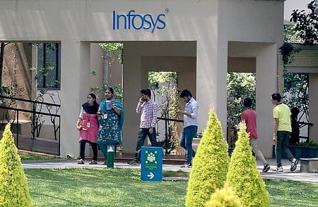 Infosys campus at Electronics City in Bengaluru (Express Photo)