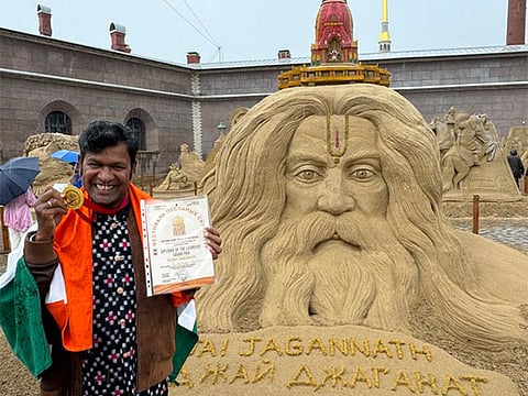 Cyber criminals reportedly hacked the X account of international sand artist Sudarsan Pattnaik on Friday evening.