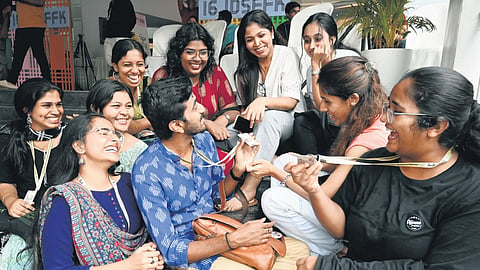 Scenes from the Kairali, Nila, Shree theatre complex