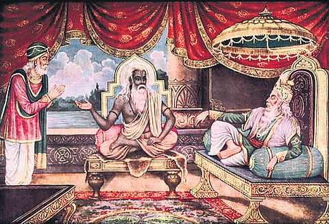 The Charvakas opposed Brahminical practices, and the Brahmins too left no stone unturned to portray them negatively.