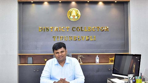 Collector KP Karthikeyan