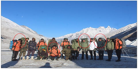 The soldiers were buried in an avalanche nine months ago (Photo | Special arrangement)
