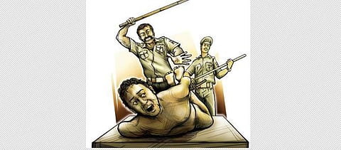 Representational image of custodial violence.