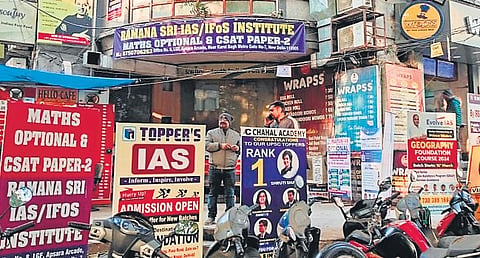 Staying in Rajinder Nagar means paying, suffering, rue aspirants