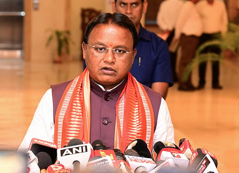 Chief Minister Mohan Charan Majhi.