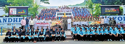 The NCC cadet rally