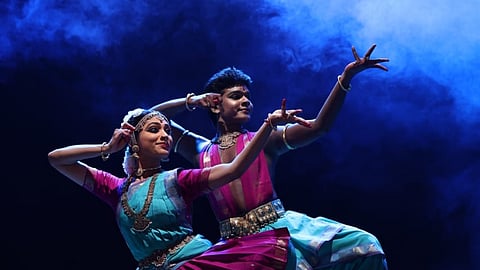 The event concluded with Debashree Patnaik and her team’s performance.