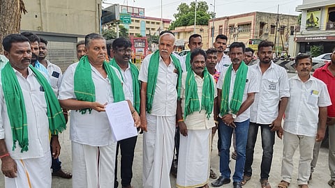 Farmers from Sirumugai grieved that despite they are given permission to get alluvial soil from the backwater area.