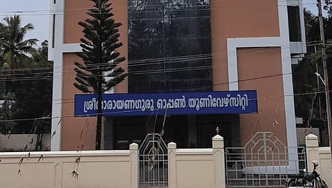 Sree Narayana Guru Open University.
