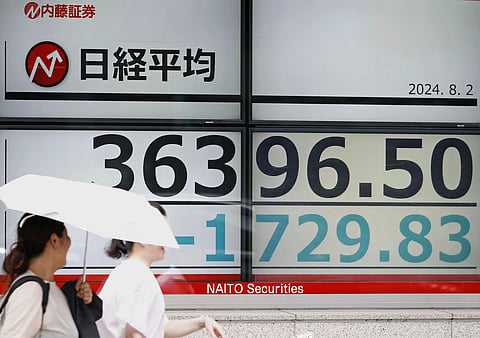 Japanese shares were pummeled after the central bank raised its benchmark interest rate on Wednesday, to 0.25% from 0.1%.