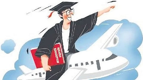 Kottayam, Ernakulam, and Thrissur districts which are predominantly inhabited by the Christian community, particularly Catholics, account for 47.3 per cent of the total international student migration from Kerala.