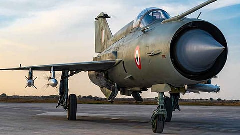 A view of MiG-21