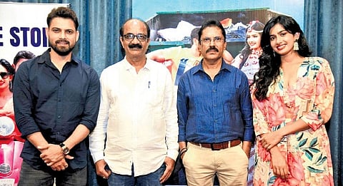 At the teaser launch, MD Sridhar reminisced about his long and fruitful journey in Kannada cinema.