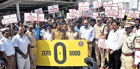 The campaign was launched at the MTC depot on Pallavan Road