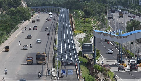 First-ever 23-km-long bicycle track with a solar roof top between Nanakramguda and TSPA Circle