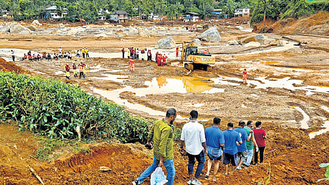 The landslide-hit Chooralmala