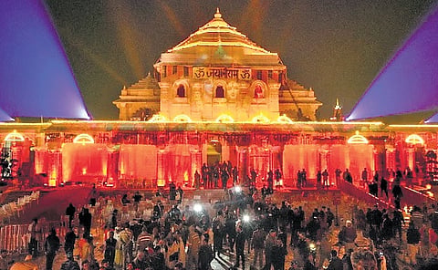 Ram temple in Ayodhya