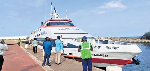 On August 16, the maiden voyage from Nagapattinam will commence at 10 am and end at Kankesanthurai at 2 pm.