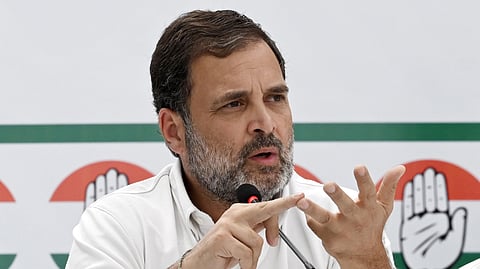 Leader of Opposition Rahul Gandhi