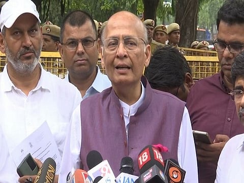 Congress leader Abhishek Manu Singhvi