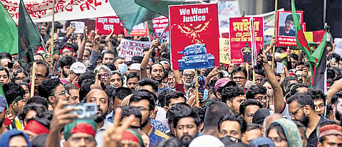 Protests in Bangladesh