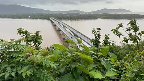 A file photo of the bridge across Kali river.