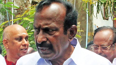 Minister for Housing and Urban Development S Muthusamy