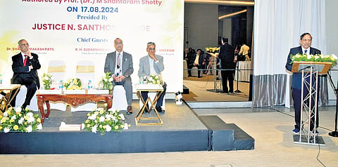Dr H Sudarshan Ballal, Chairperson, Manipal Hospitals, and Dr A C Sreeram, Chairman, Mallige Hospital released all the books at the event.