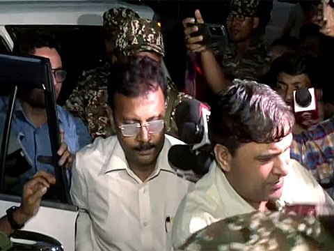 Former principal of R G Kar Medical College and Hospital Sandip Ghosh.