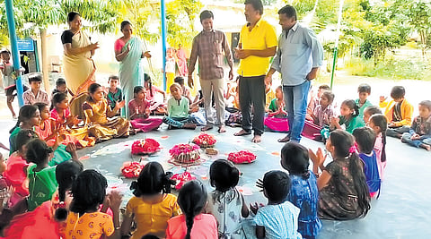 Anjanapuram village in Burgampad mandal of Bhadradri Kothagudem district is not like other villages in the state.