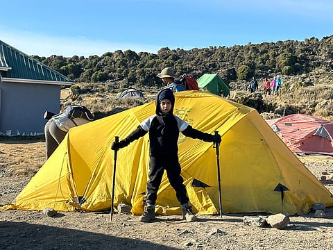 Five-year-old Teghbir Singh