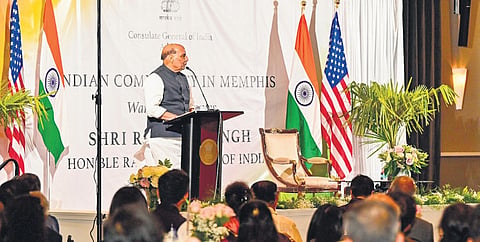 Rajnath seeks US help for building advanced water tunnel facility