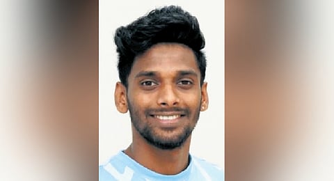 Bike racer Sreeraj Harshan