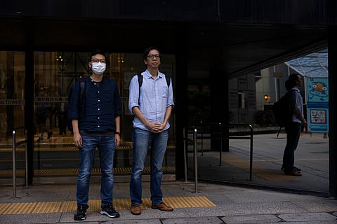 The journalists pleaded not guilty to the charge of conspiracy to publish and reproduce seditious publications.