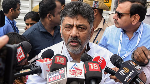 Karnataka Deputy Chief Minister DK Shivakumar.