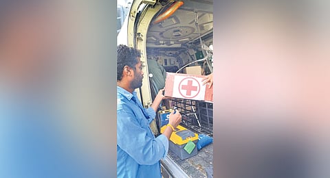 75,000 emergency medical kits
distributed to Vijayawada flood victims