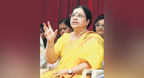 Dubbing artist Bhagyalakshmi
