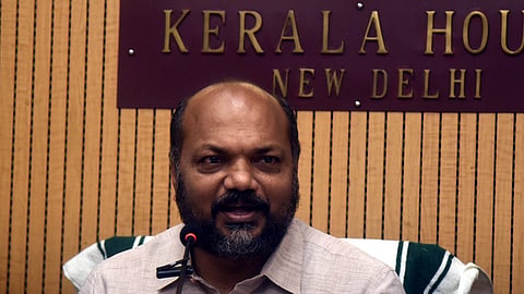 Kerala Industry minister P. Rajeeve