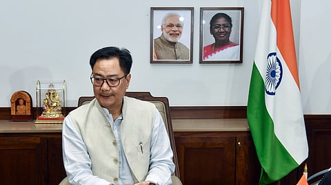 Union Minister and Arunachal West Kiren Rijiju.