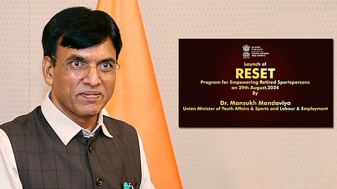 Sports Minister Mansukh Mandaviya, Retired Sportsperson Empowerment Training (RESET) programme