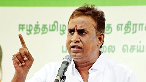 S P Velumani.